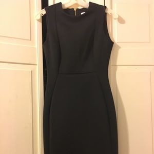 Calvin Klein black pencil dress